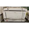 Image 1 : 3 LIFTS OF ASSORTED WHITE FLAT JAMB/ BASEBOARD MOULDING APPROX 82"-84" LENGTHS