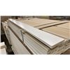 Image 3 : 3 LIFTS OF ASSORTED WHITE FLAT JAMB/ BASEBOARD MOULDING APPROX 82"-84" LENGTHS