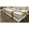 Image 2 : 2 LIFTS OF FLAT JAMB WITH ALYNNA WHITE PAINTED FINISH APPROX 88" LENGTHS