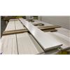 Image 3 : 2 LIFTS OF FLAT JAMB WITH ALYNNA WHITE PAINTED FINISH APPROX 88" LENGTHS