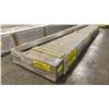 Image 2 : 1 LIFT OF BASEBOARD MOULDING WITH SLATE EMBOSSED WOOD FINISH APPROX 14' LENGTHS, 1,050 FT TOTAL