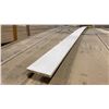 Image 3 : 1 LIFT OF MDF BASEBOARD MOULDING WITH PRIMED WHITE FINISH APPROX 16' LENGTHS
