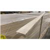 Image 3 : 1 LIFT OF BASEBOARD MOULDING/TRIM WITH NATURAL RAW FINISH APPROX 16' LENGTHS, 13,300 FT TOTAL, 831
