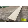 Image 3 : 1 LIFT OF BASEBOARD MOULDING WITH BASE COATED FINISH APPROX 14' LENGTHS