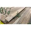 Image 3 : 2 LIFTS & 1 PARTIAL LIFT OF BASEBOARD/TRIM MOULDING WITH RAW NATURAL FINISH APPROX 14' LENGTHS,