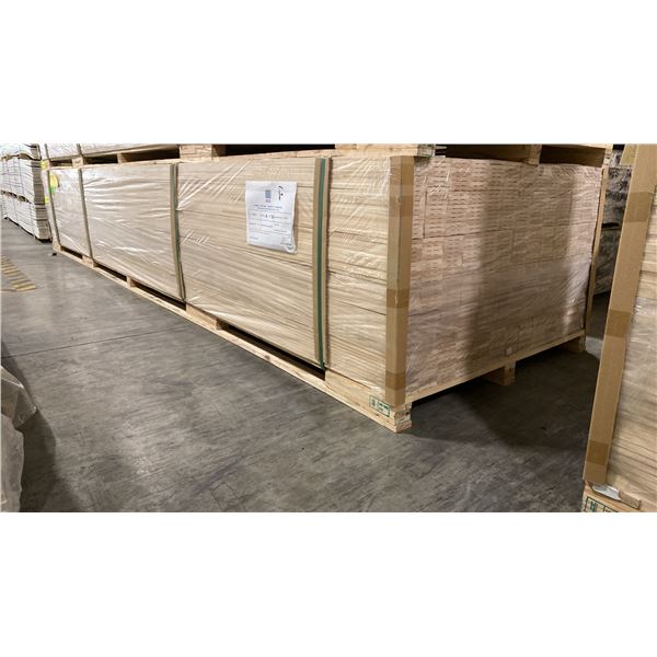 1 LIFT OF BASEBOARD MOULDING/TRIM WITH NATURAL FINISH APPROX 16' LENGTHS, 9,828 FT TOTAL