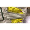 Image 3 : 2 LIFTS OF FLAT JAMB/ BASEBOARD MOULDING WITH WHITE FINISH APPROX 14' LENGTHS