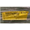 Image 4 : 1 LIFT OF BASEBOARD/TRIM MOULDING WITH WHITE BASE COATED FINISH, APPROX 14' LENGTHS, 18,900 FT