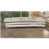 Image 2 : 3 LIFTS OF BASEBOARD/TRIM MOULDING WITH WHITE FINISH APPROX 14' LENGTHS