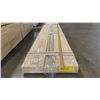 Image 2 : 1 LIFT OF BASEBOARD/TRIM MOULDING WITH ALPINE OAK EMBOSSED WOOD FINISH APPROX 14' LENGTHS, 4,256 FT