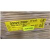 Image 4 : 1 LIFT OF BASEBOARD/TRIM MOULDING WITH RAW NATURAL FINISH, APPROX 14' LENGTHS, 17,640 FT TOTAL