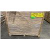 Image 2 : 1 LIFT OF BASEBOARD/TRIM MOULDING WITH RAW NATURAL FINISH, APPROX 14' LENGTHS, 19,950 FT TOTAL