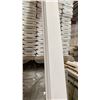 Image 3 : 1 LIFT OF BASEBOARD/TRIM MOULDING WITH PAINTED WHITE FINISH APPROX 16' LENGTHS, 7,680 FT TOTAL