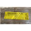 Image 4 : 1 LIFT OF BASEBOARD/TRIM MOULDING WITH RAW NATURAL FINISH, APPROX 14' LENGTHS, 15,288 FT TOTAL