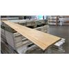 Image 3 : 1 LIFT OF BASEBOARD/TRIM MOULDING WITH RAW NATURAL FINISH, APPROX 14' LENGTHS, 15,288 FT TOTAL