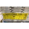Image 6 : 1 LIFT & 1 PARTIAL LIFT OF BASEBOARD MOULDING WITH PRIMED WHITE FINISH APPROX 16' LENGTHS, 3,584 FT