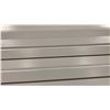 Image 3 : 1 LIFT OF MDF FLAT JAMB MOULDING WITH WHITE FINISH APPROX 7' LENGTHS