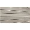 Image 3 : 1 LIFT OF MDF FLAT JAMB MOULDING WITH WHITE FINISH APPROX 7' LENGTHS