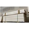 Image 1 : 1 LIFT & 1 PARTIAL LIFT OF MDF FLAT JAMB MOULDING WITH WHITE FINISH APPROX 7' LENGTHS