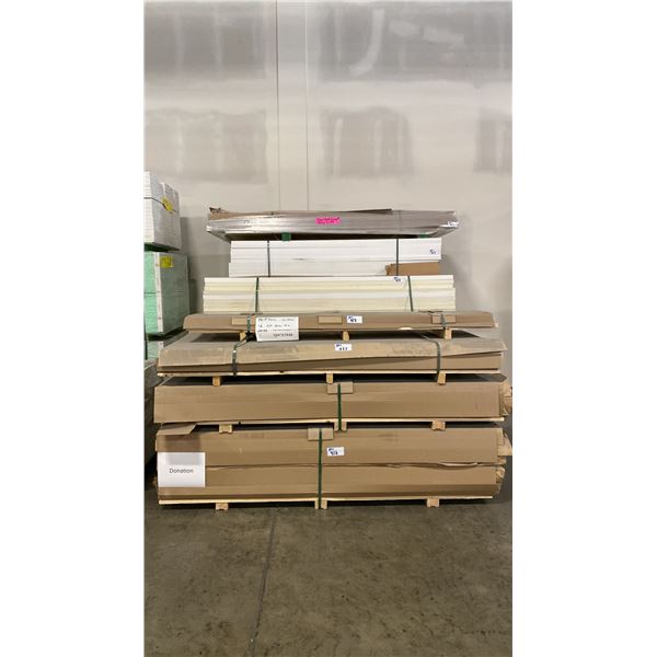 LARGE GROUP OF ASSORTED INTERIOR DOORS & CLOSET DOORS