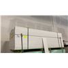 Image 1 : 1 LIFT OF FLAT JAMB MOULDING WITH PRIMED WHITE FINISH APPROX 7' LENGTHS, 1596 FT TOTAL, 228 PCS