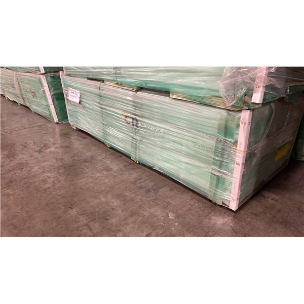 1 LIFT OF BASE SHOE MOULDING WITH PAINTED PRIMED FINISH APPROX 8' LENGTHS, 19,200 FT TOTAL