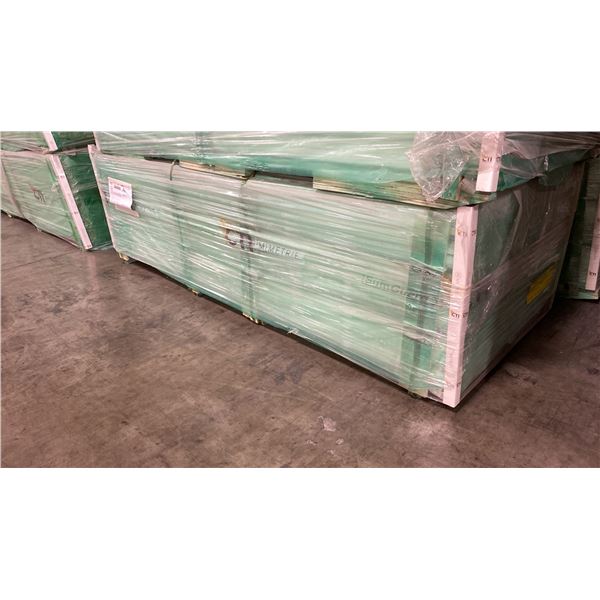1 LIFT OF BASE SHOE MOULDING WITH PAINTED PRIMED FINISH APPROX 8' LENGTHS, 19,200 FT TOTAL