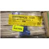 Image 7 : 3 LIFTS OF BASE SHOE MOULDING WITH POLAR WHITE PAINTED FINISH APPROX 12' LENGTHS, 29,640 FT TOTAL