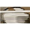 Image 3 : 2 LIFTS OF BASE SHOE MOULDING WITH POLAR WHITE PAINTED FINISH APPROX 12' LENGTHS, 12,384 FT TOTAL
