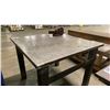 Image 3 : 1.5" THICK SOLID STEEL TOP METAL SHOP TABLE WITH RECORD NO.4 BENCH VICE
