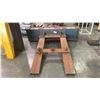 Image 1 : METAL HEAVY DUTY PUSH PLOW FORKLIFT ATTACHMENT