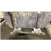 Image 3 : METAL INDUSTRIAL DUMP BIN WITH FORKLIFT SLOTS- APPROX 80"L X 53"W X 41"H