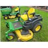 Image 2 : JD zero turn Z445 riding mower, showing 214 hrs., orig. owner, always shedded, 54 in. deck, new blad