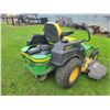 Image 4 : JD zero turn Z445 riding mower, showing 214 hrs., orig. owner, always shedded, 54 in. deck, new blad