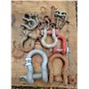 Image 1 : Qty of clevis, shackles & draw pins