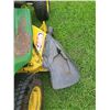 Image 5 : JD 160 riding mower, 38 in. deck c/w new blades, orig. owner, running order