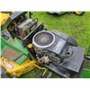 Image 7 : JD 160 riding mower, 38 in. deck c/w new blades, orig. owner, running order
