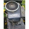 Image 8 : JD 160 riding mower, 38 in. deck c/w new blades, orig. owner, running order