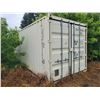 Image 1 : Approx. 20 ft. x 8 1/2 ft. Seacan c/w metal shelving