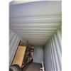 Image 5 : Approx. 20 ft. x 8 1/2 ft. Seacan c/w metal shelving