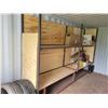 Image 6 : Approx. 20 ft. x 8 1/2 ft. Seacan c/w metal shelving