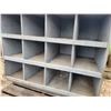 Image 3 : Wooden bolt bin, approx. 4 ft. x 4 ft. x 27 in. W