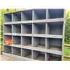 Image 4 : Wooden bolt bin, approx. 4 ft. x 4 ft. x 27 in. W
