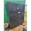 Image 1 : Steel cabinet c/w lifting eyes, approx. 6 ft. x 5 ft. Contents not included