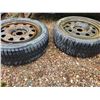 Image 4 : 4- Winter tires on rims, 205/55 R16s & 1- summer tire, 205/55 R16, never used, fits Buick