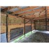 Image 4 : (Lot #'s 270 & 271 are a Group Lot) Skid shed, approx. 14 ft. W x 28 ft. c/w tin roof & welded sucke