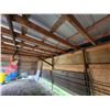 Image 7 : (Lot #'s 270 & 271 are a Group Lot) Skid shed, approx. 14 ft. W x 28 ft. c/w tin roof & welded sucke