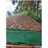 Image 2 : (Lot #'s 270 & 271 are a Group Lot) Green steel skid shelter, approx. 8 ft. x 28 ft. x 6 ft. H slopi