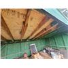 Image 5 : (Lot #'s 270 & 271 are a Group Lot) Green steel skid shelter, approx. 8 ft. x 28 ft. x 6 ft. H slopi