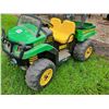 Image 1 : Elec. JD kids ATV, needs battery